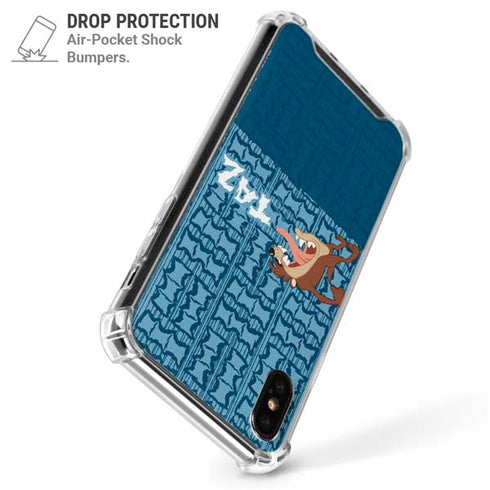 Looney Tunes Tasmanian Devil Yell iPhone XS Max Clear Case